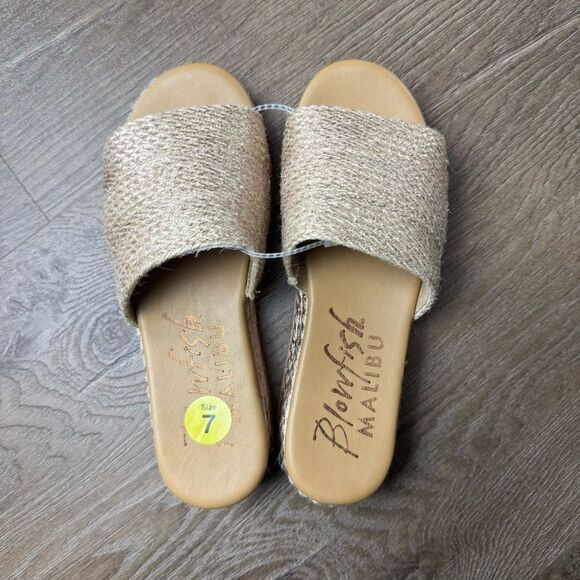 Blowfish Malibu |‎ Marshlo-B Rope Slide Sandals NWOT - Picture 3 of 7